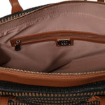 Borsa shopping Cassie con logo 73BS9M801 CASSIENERO/CUOIO V° 73 