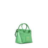 Mini bag in pelle con logo 73BP9VT02 LOLLI POPPOP GREEN V° 73 