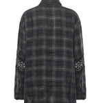 Camicia a quadri con pizzo 106109 A30DIK1 PINKO 