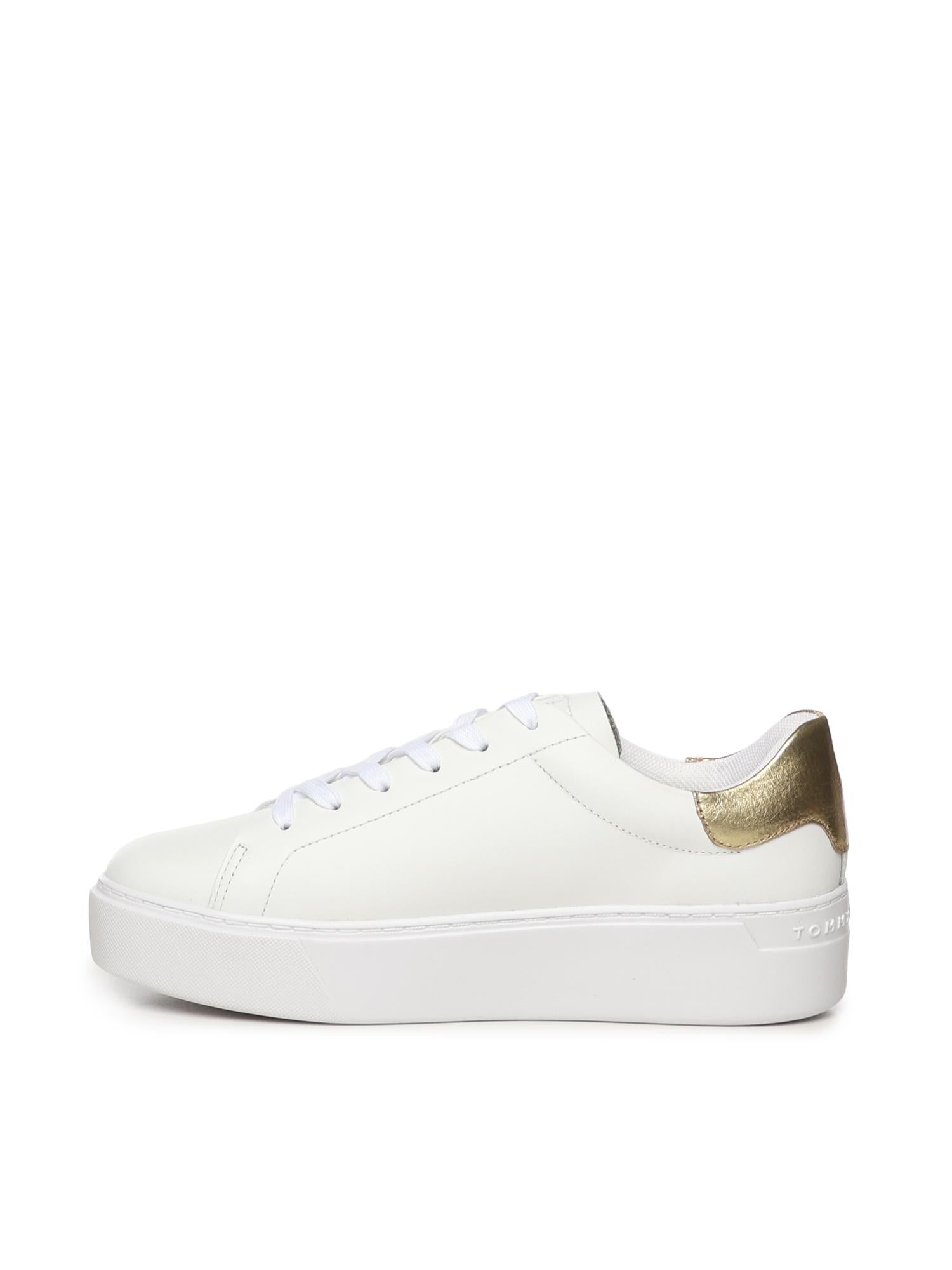 Sneakers in pelle FW0FW08756 0HT TOMMY HILFIGER 