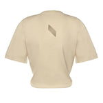 T-shirt cropped in cotone 26SSNTP-0002 NOCCIOLA NINEMINUTES 