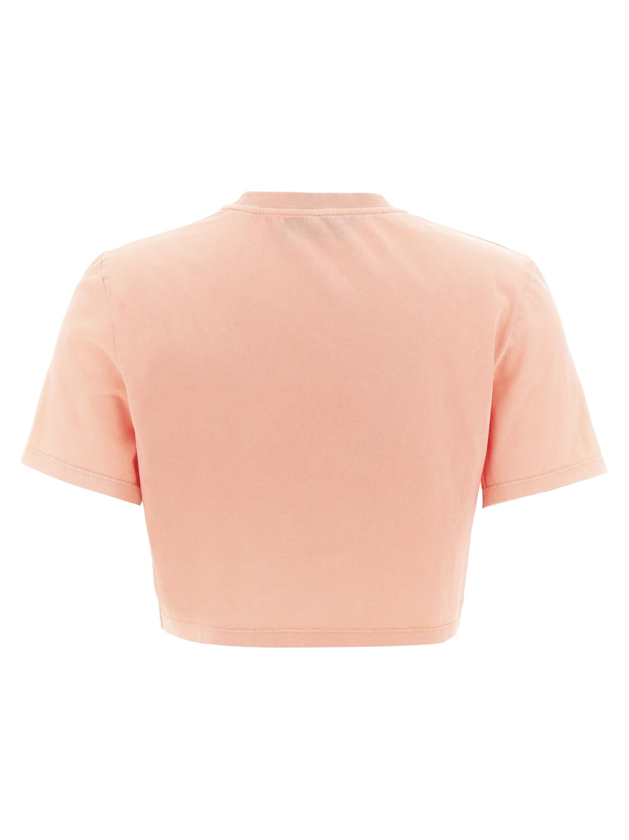 T-shirt cropped con logo<BR/> FS9715 ASNIF1RX7 FENDI 