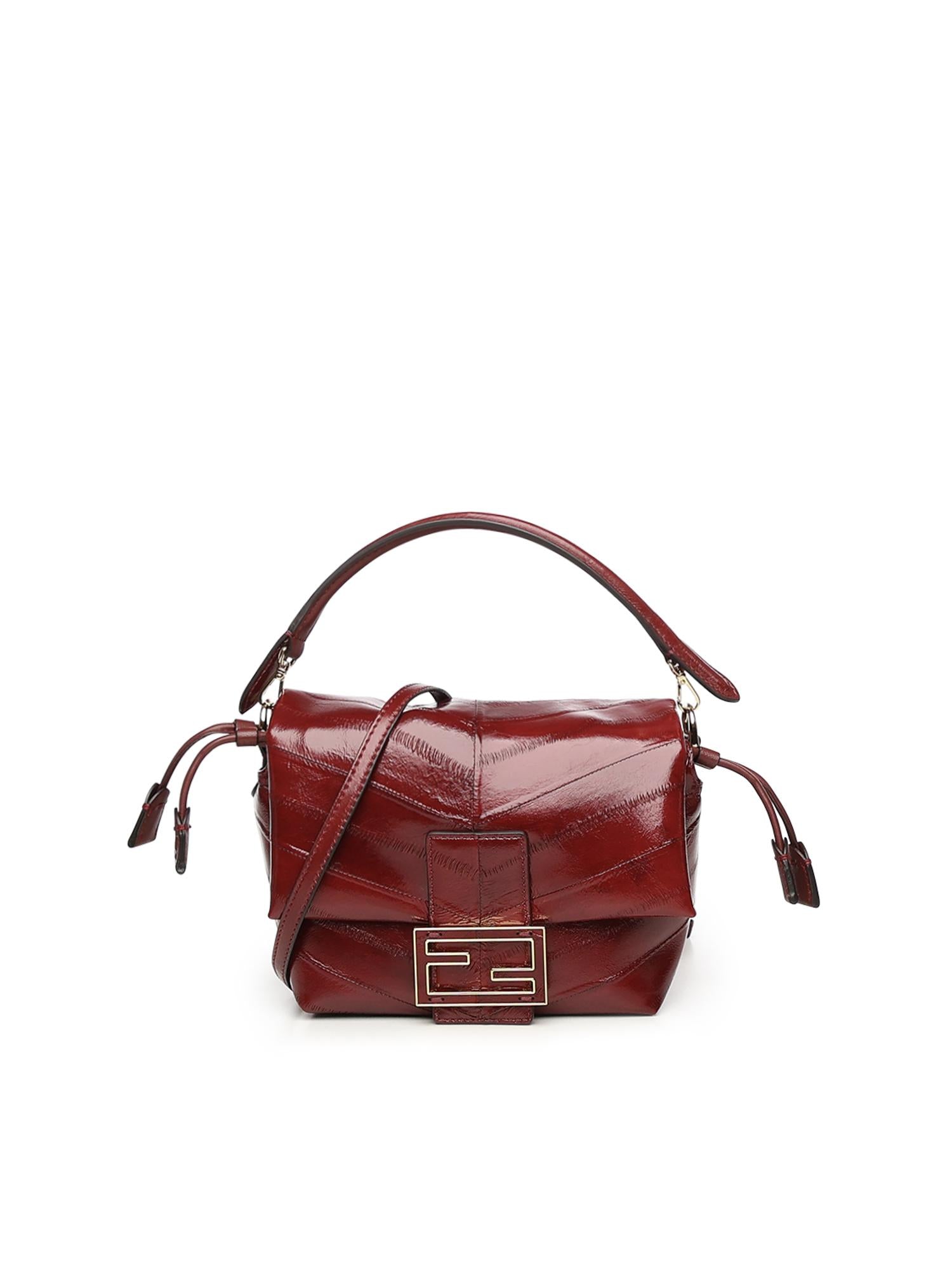 Minibag Mamma Baguette in pelle 8BS105 AV5BF156U FENDI 
