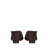 Mule Cube in pelle scamosciata AA3M104C0H53 U15 ALAIA 