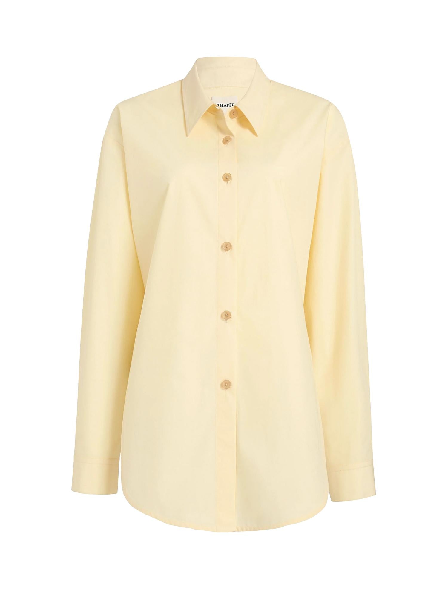 Camicia Goya in popeline di cotone 2430195 615 KHAITE 