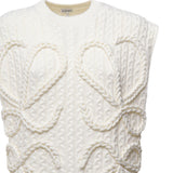 Gilet Anagram in lana<BR/> S359Y14KE4 2100 LOEWE 