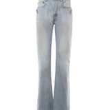 Jeans dritti City in denim di cotone 849953 TTW744200 BALENCIAGA 