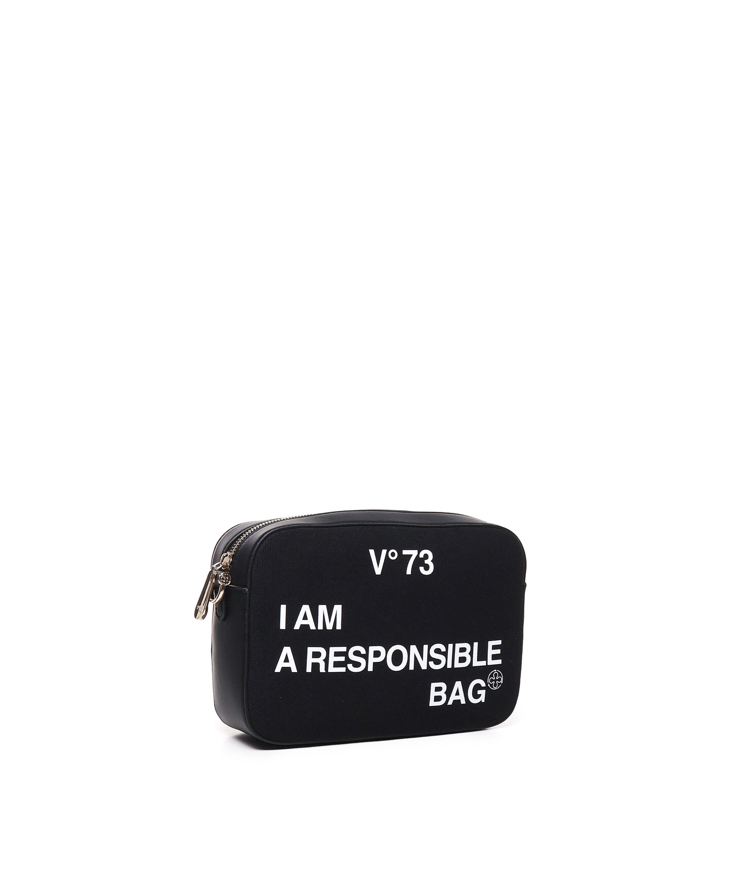 Borsa a spalla Responsability in cotone 73BS6AF04 RESPONSIBILITY BISNERO V° 73 