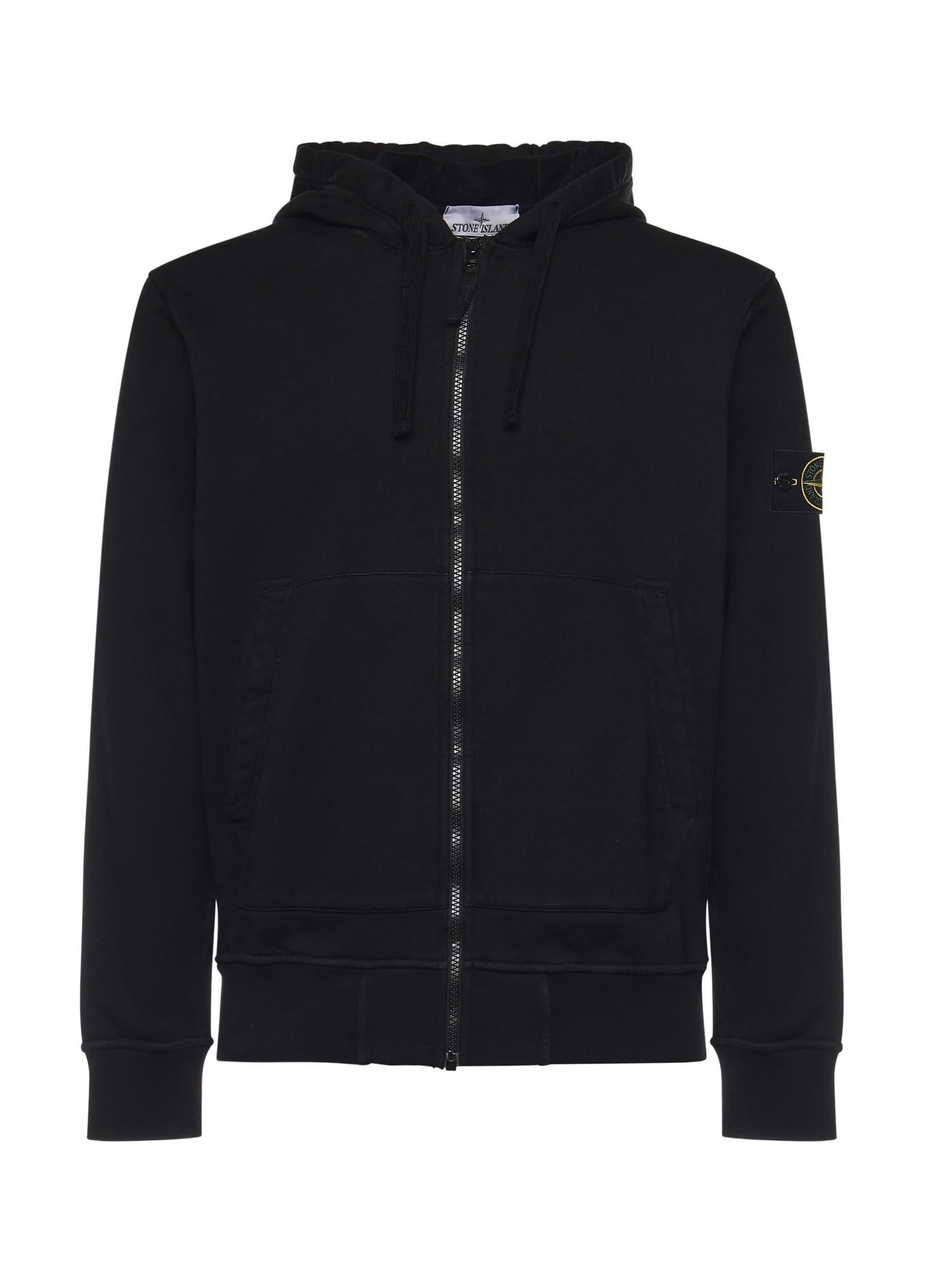Felpa in cotone con logo L1S156100061 S0051V0001 STONE ISLAND 
