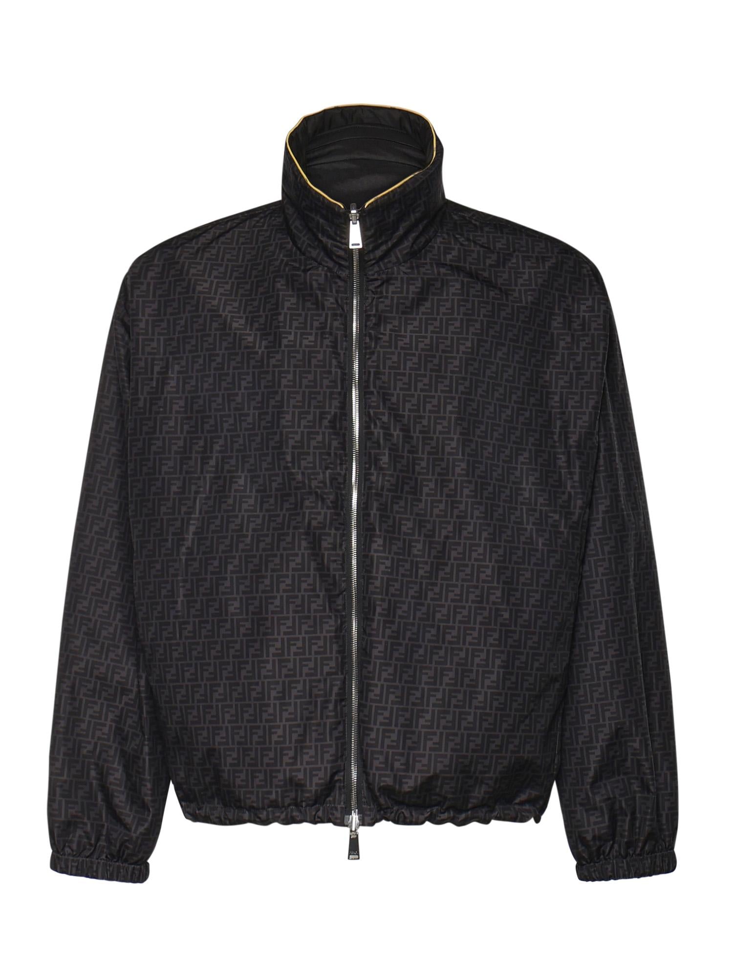 Giacca a vento reversibile in nylon FAA980 AYYVF0GME FENDI 