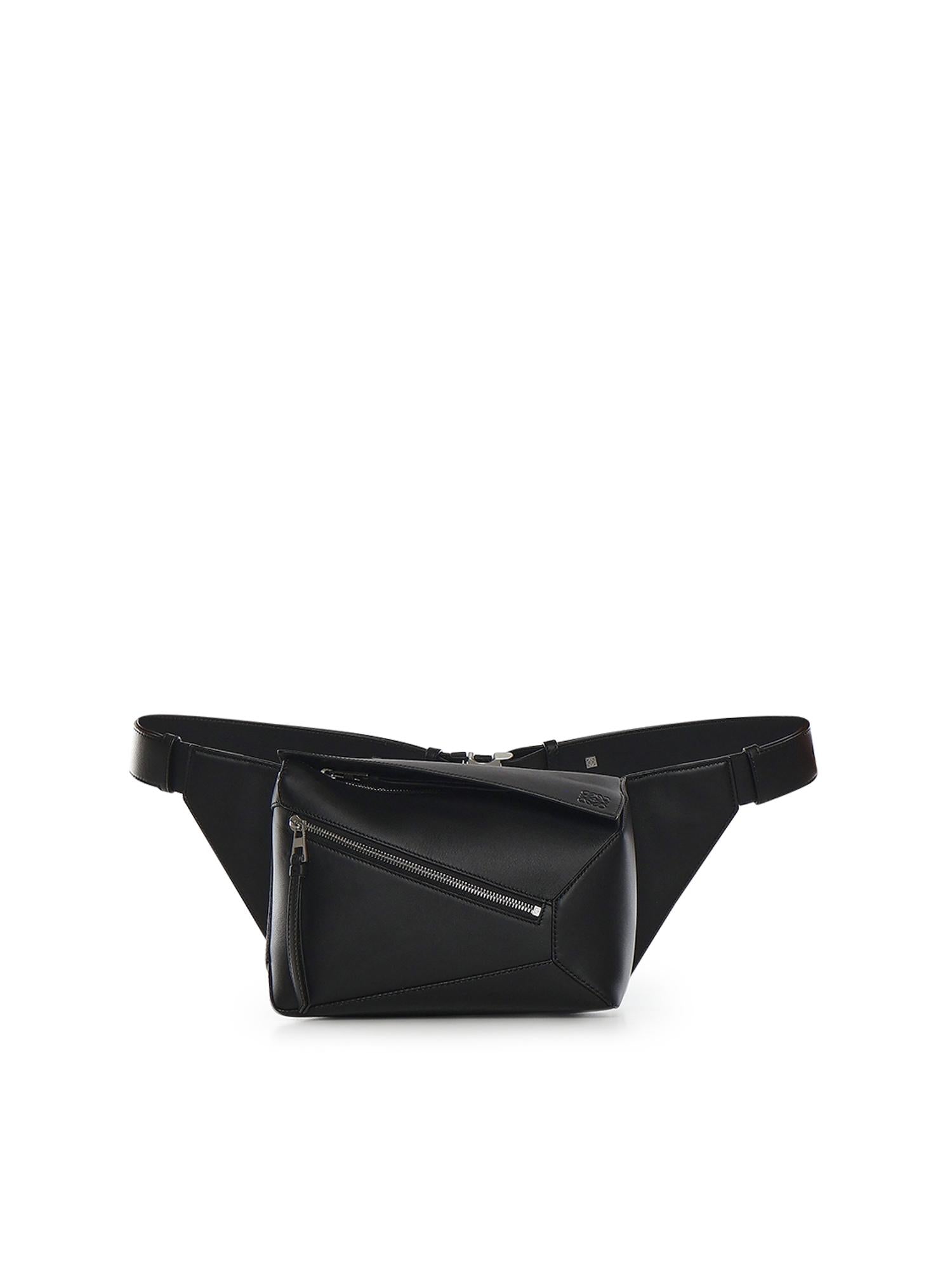 Marsupio Puzzle Edge piccolo in pelle<BR/> B510SEBX02 1100 LOEWE 