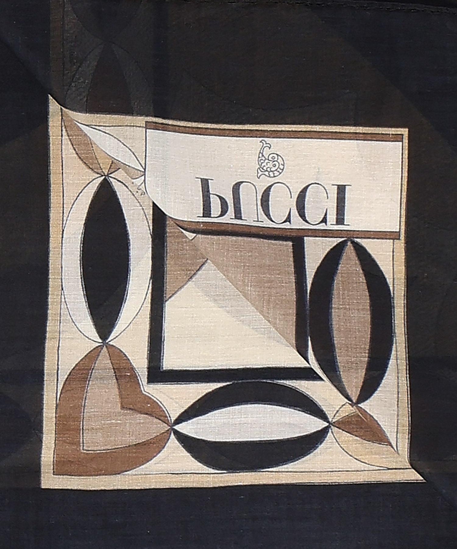 Pareo con stampa in cotone 5UPD05 5U974027 PUCCI 