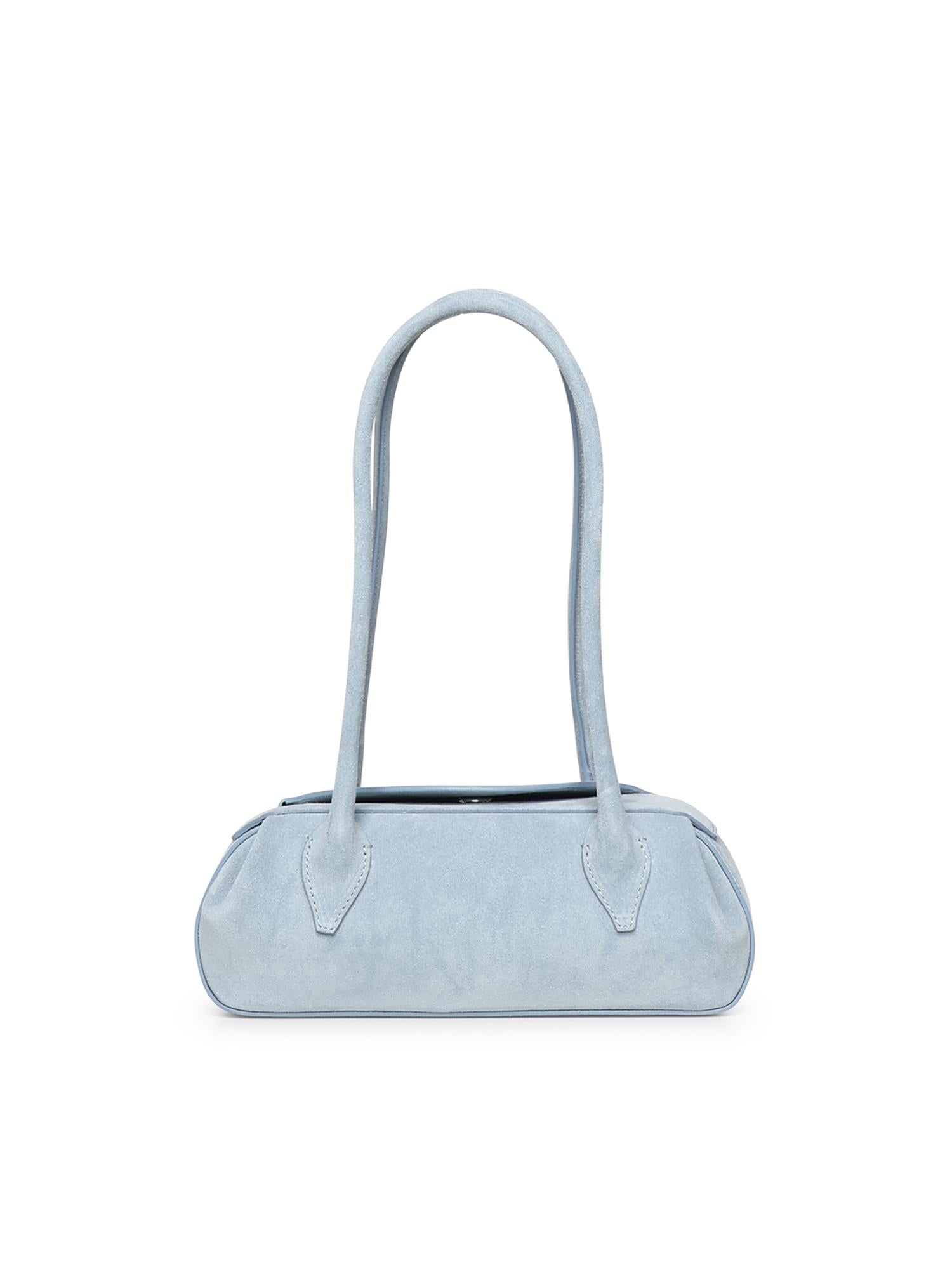 Borsa Oyster Mini in pelle OYSTER SHOULDER BAG MINI SUEDE  YUZEFI 
