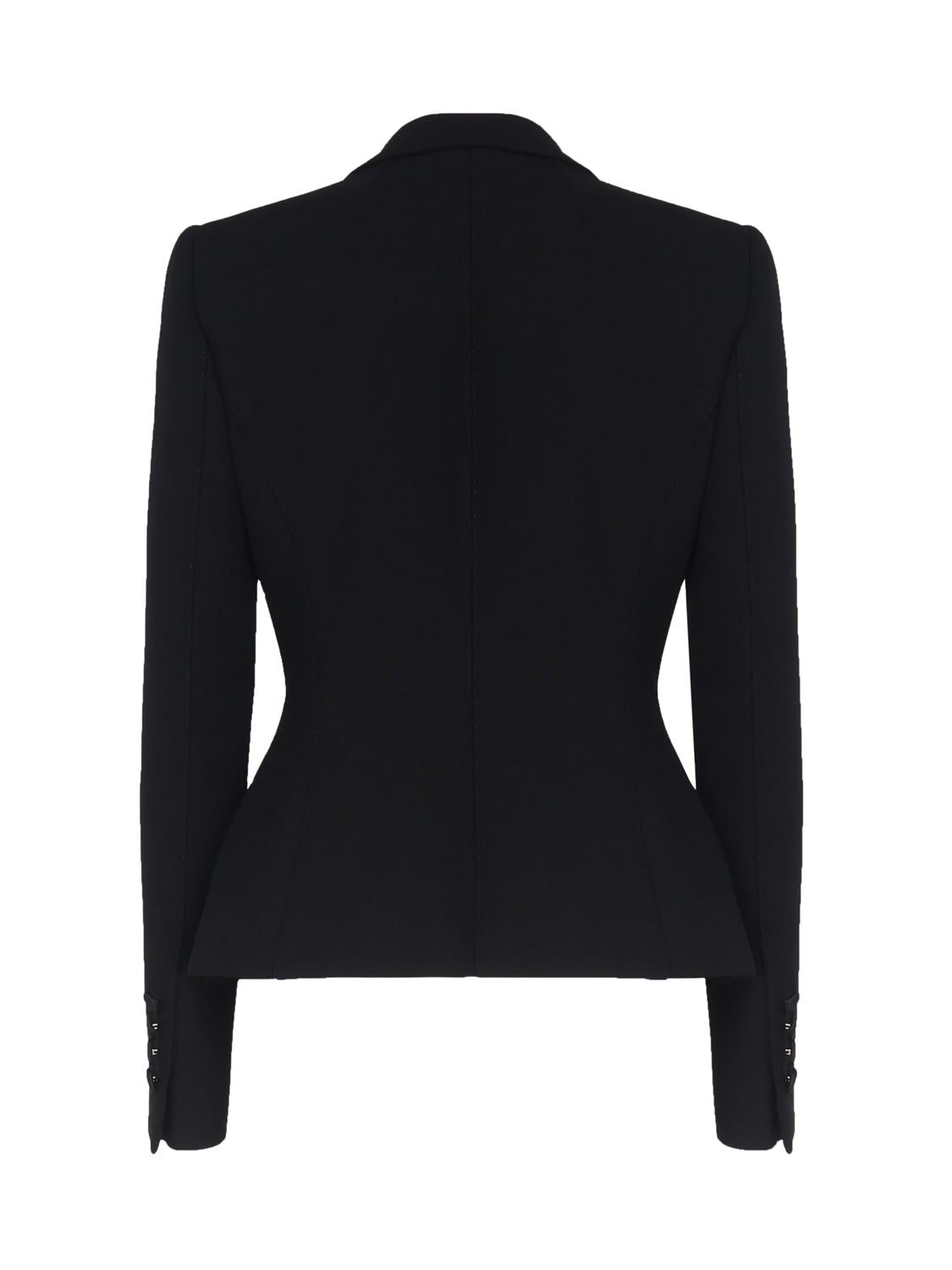 Giacca Dolce monopetto in lana F27AWT FUBF1N0000 DOLCE & GABBANA 