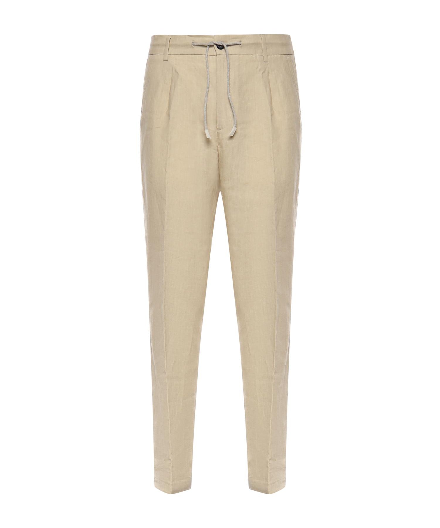 Pantaloni in lino M75PANG03TES0I139 102 ELEVENTY 