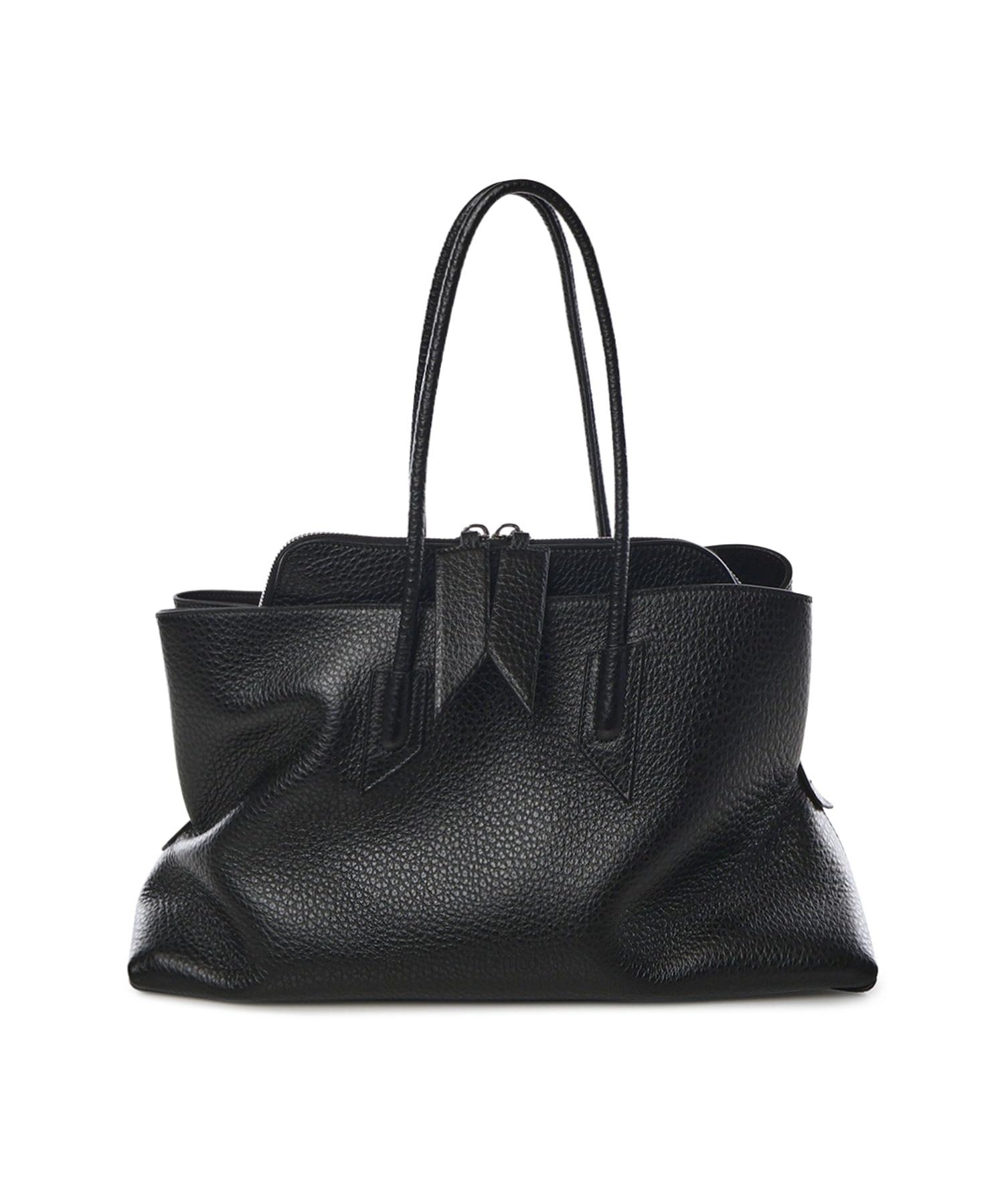 Borsa La Passeggiata Medium in pelle 250WAH00054 LBT117AA100 THE Attico 