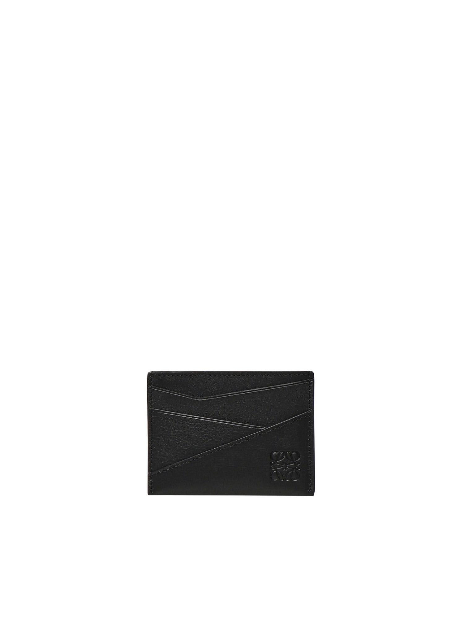 Portacarte Puzzle in pelle di vitello C510Q77X02 1100 LOEWE 