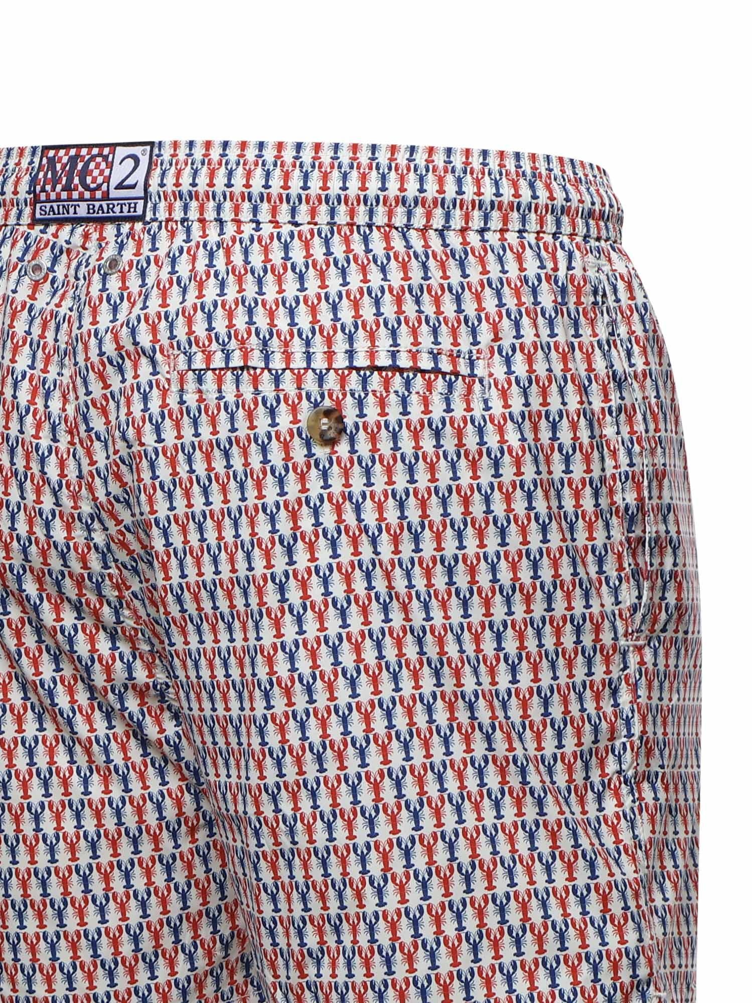 Costume da bagno con stampa LIG0016 04126L MC2 SAINT BARTH 