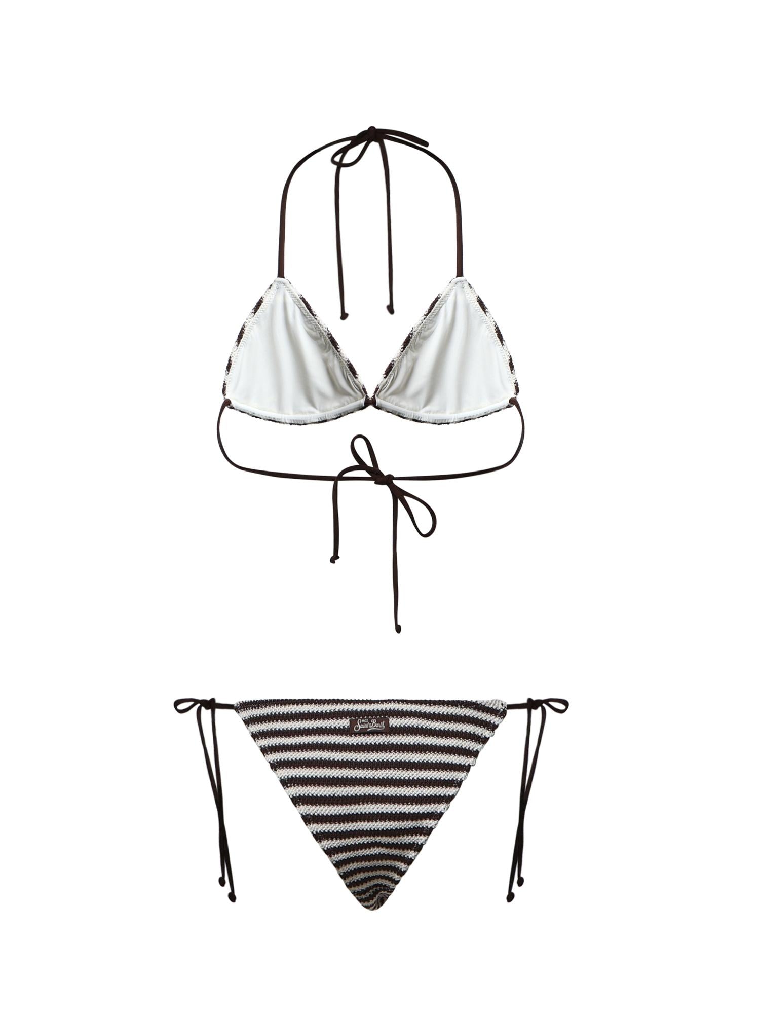 Bikini triangolo in crochet MALE002 09322L MC2 SAINT BARTH 