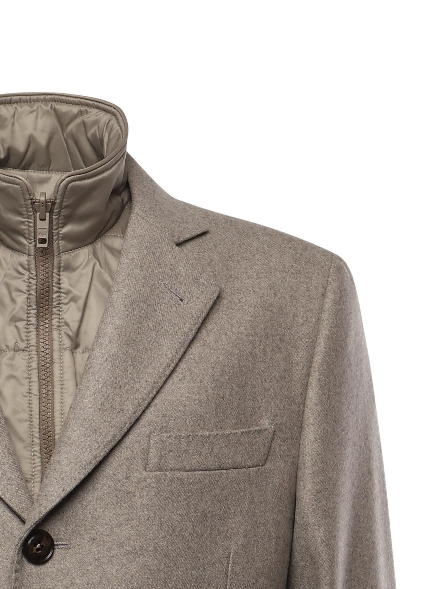 Double Coat in panno di lana e cashmere NAM53511390GAH C205 FAY 