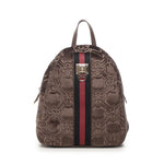 Zaino Cate con logo 73BS9BN05 CATETAUPE/MULTICOLOR V° 73 