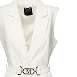 Gilet Becky con cintura 5RGN03 7115AMCDM MARCIANO BY GUESS 
