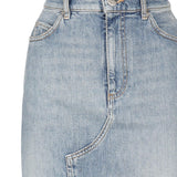 Gonna lunga in denim 104628 A2EAPJE PINKO 