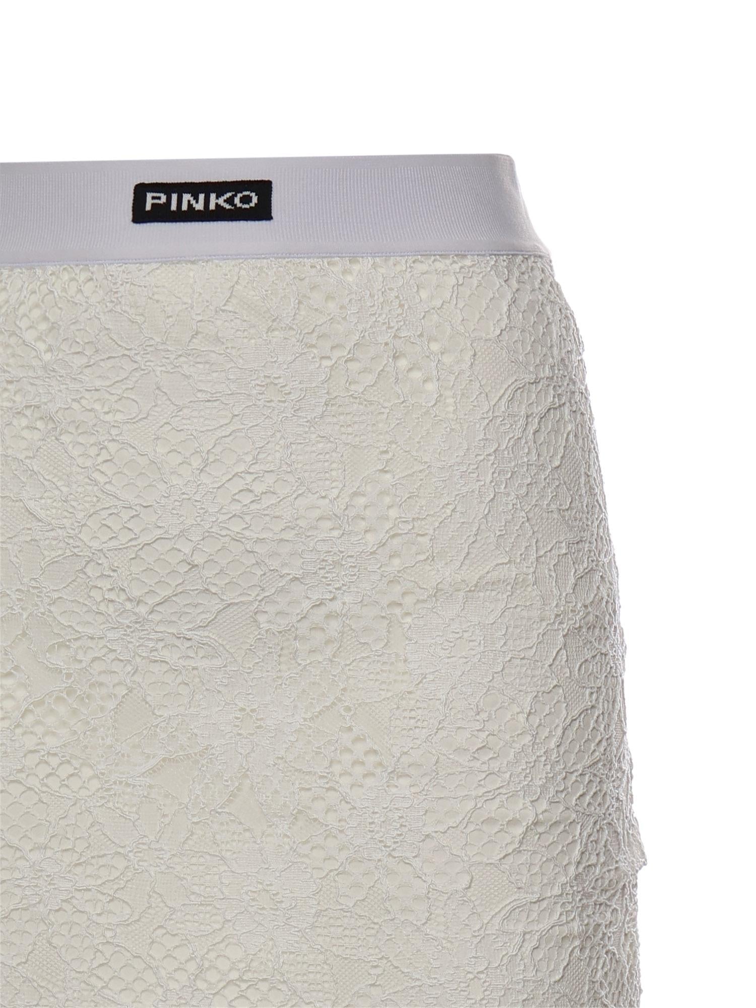 Gonna midi in pizzo con spacchetti 106664 A381Z05 PINKO 