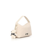 Borsa a spalla Isabella con charm 73BS9D001P ISABELLAECRU V° 73 