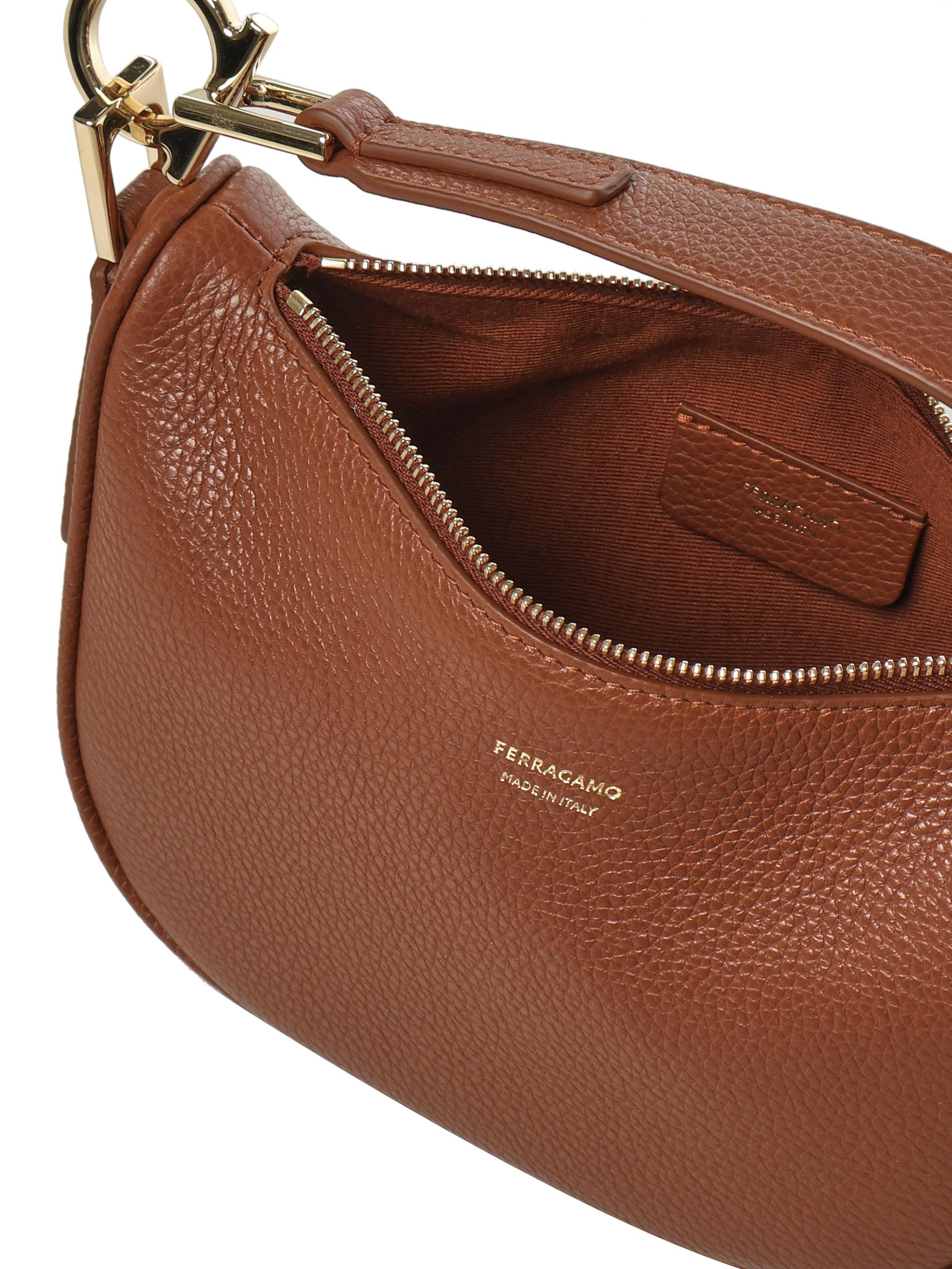 Mini bag hobo North-South 220965 785985003 FERRAGAMO 