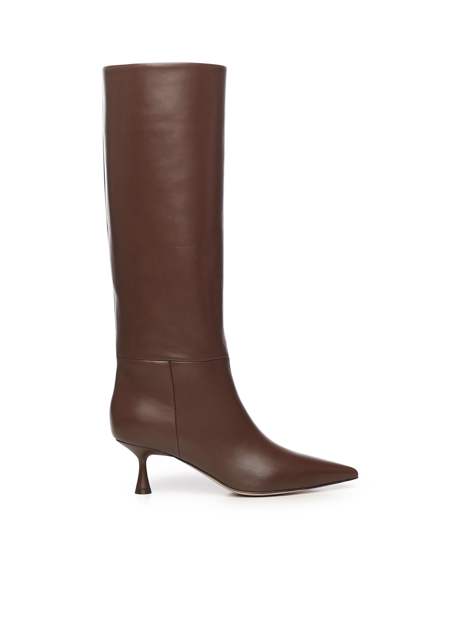 Stivali Joyce in pelle G80183 55LACVGIBROW GIANVITO ROSSI 