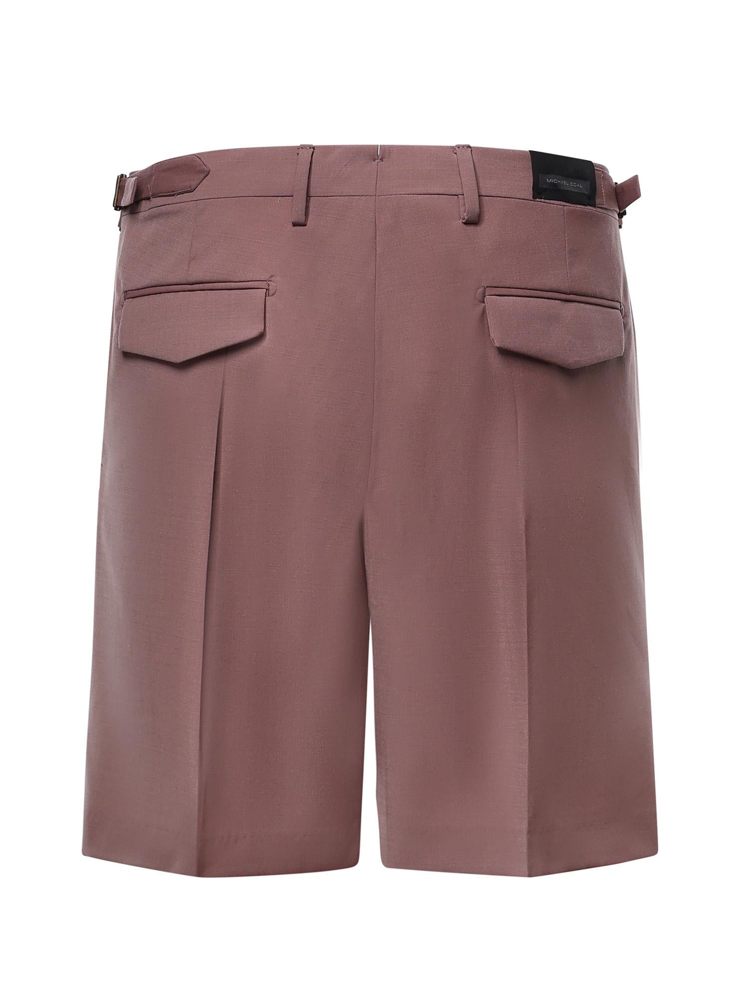 Bermuda Jessie in misto lana MCJES3687S26B 008 MICHAEL COAL 