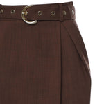 Gonna longuette con cintura 106449 A2W6L78 PINKO 