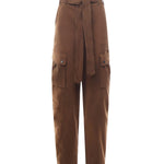 Pantaloni cargo Xandra T180425A TNC184CIGAR THE ANDAMANE 