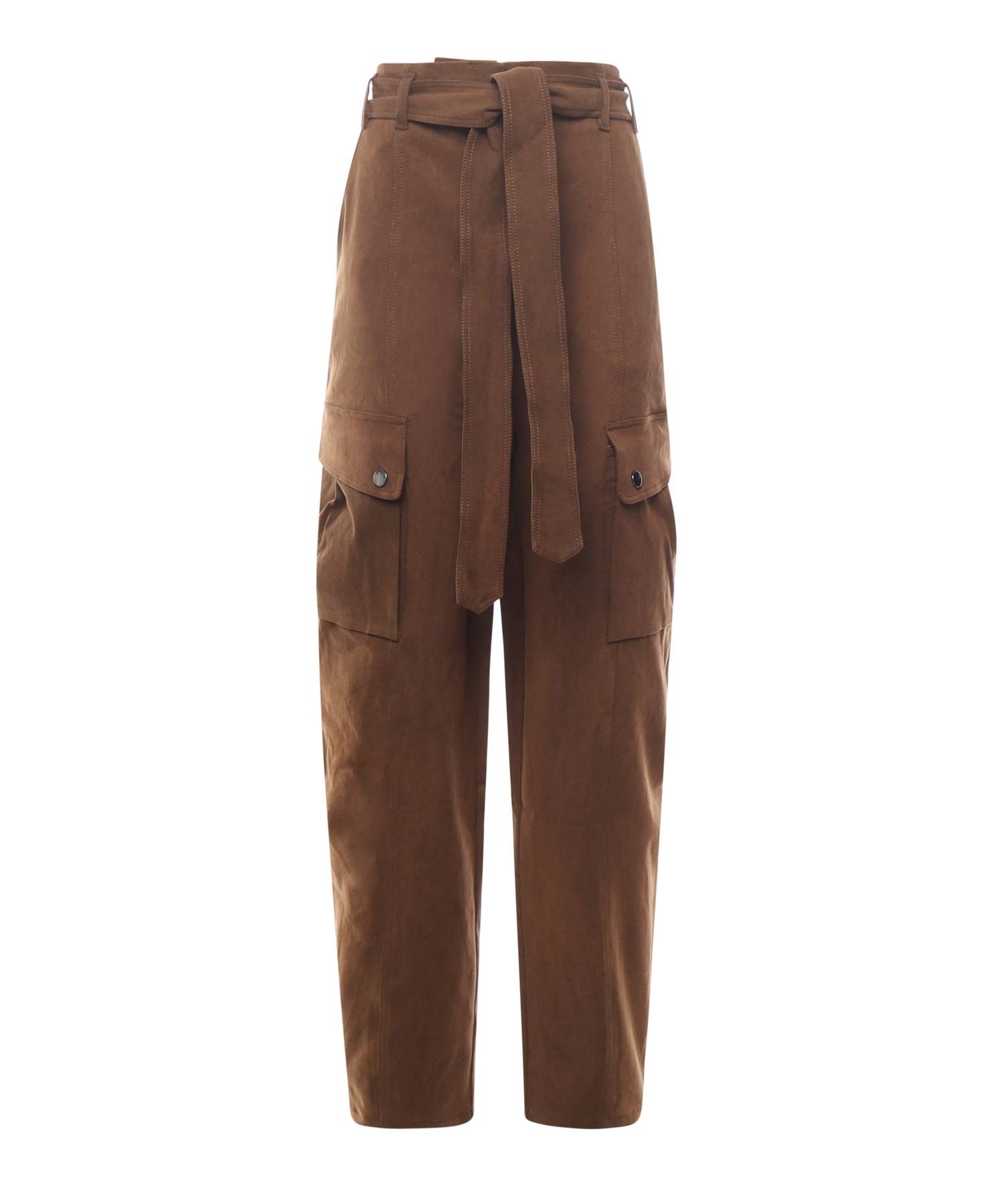 Pantaloni cargo Xandra T180425A TNC184CIGAR THE ANDAMANE 