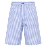 Bermuda in popeline rigato GV5MAT FR513S8052 DOLCE & GABBANA 