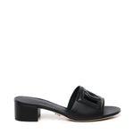 Slide in pelle di vitello e logo DG CR1755 AY32980999 DOLCE & GABBANA 