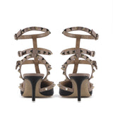 Slingback Rockstud in pelle liscia 6W2S0375 VODN91 VALENTINO GARAVANI 
