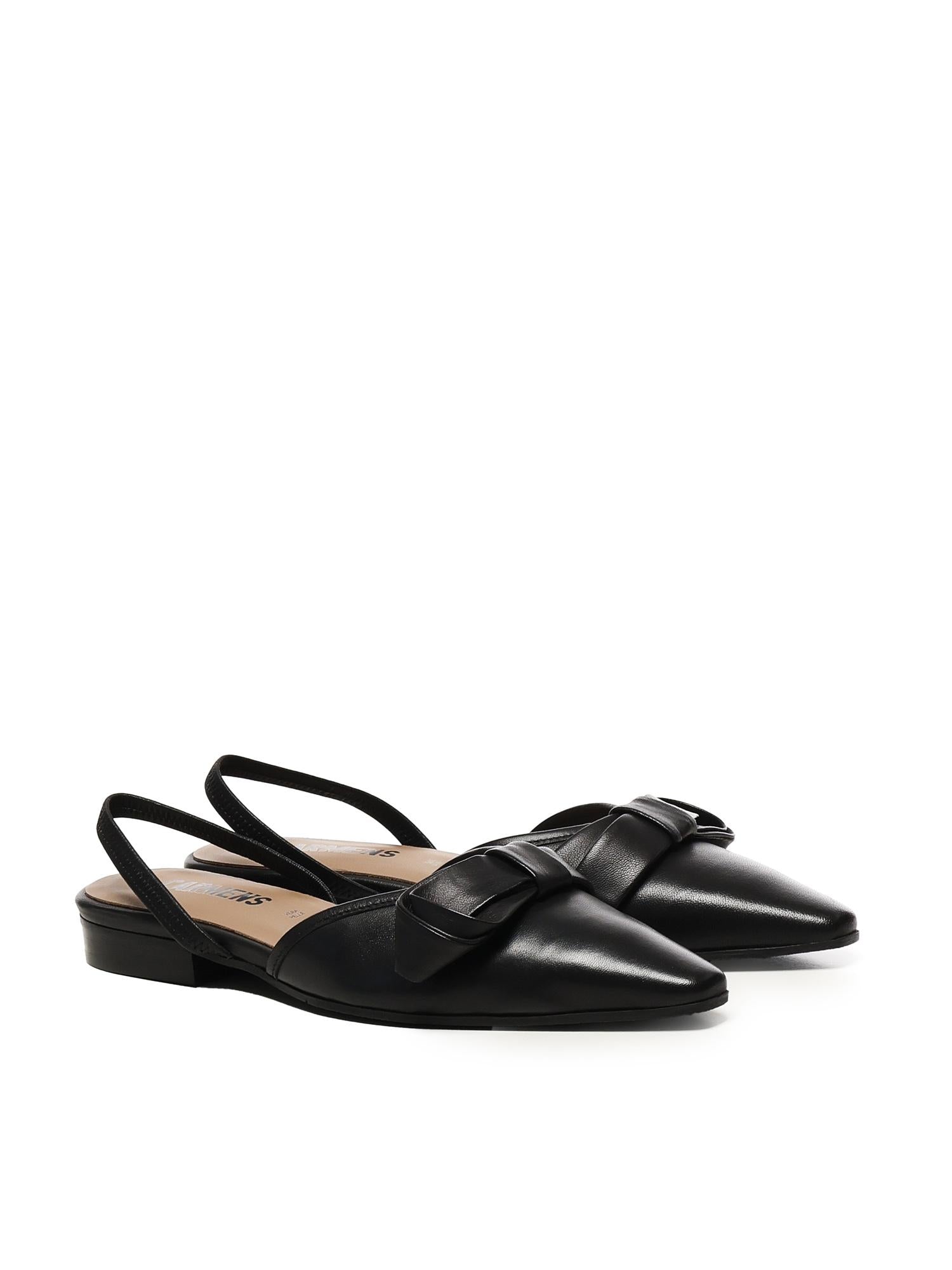 Ballerine con fiocco A55189 NERO CARMENS 