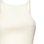 Top in maglia a coste 325MT0450FI0001 0001 COURREGES 