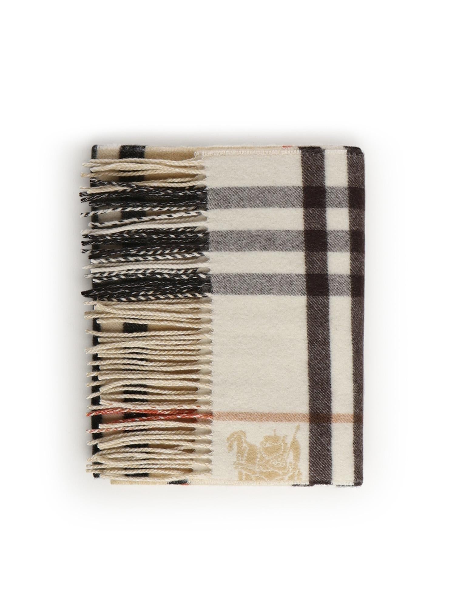 Sciarpa in cashmere Check 8113922 A2021 BURBERRY 