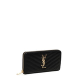 Portafoglio Cassandre in pelle matelassé 358094 B0W011000 SAINT LAURENT 