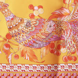 Foulard in seta con stampa 310199 780278002 FERRAGAMO 