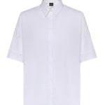 Camicia in popeline stretch NCWA552552SZGR B001 FAY 