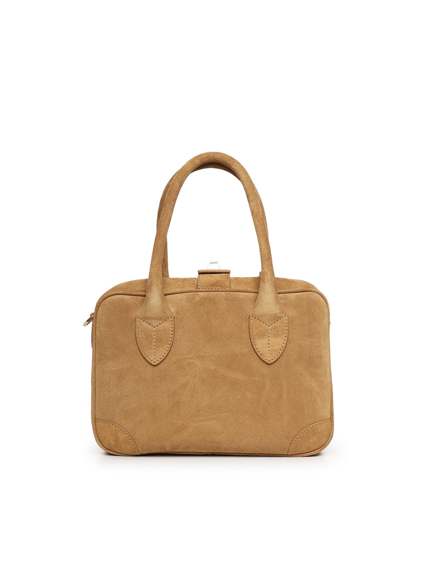 Borsa Vita in suede con logo GWA00470 A00079855303 GOLDEN GOOSE 