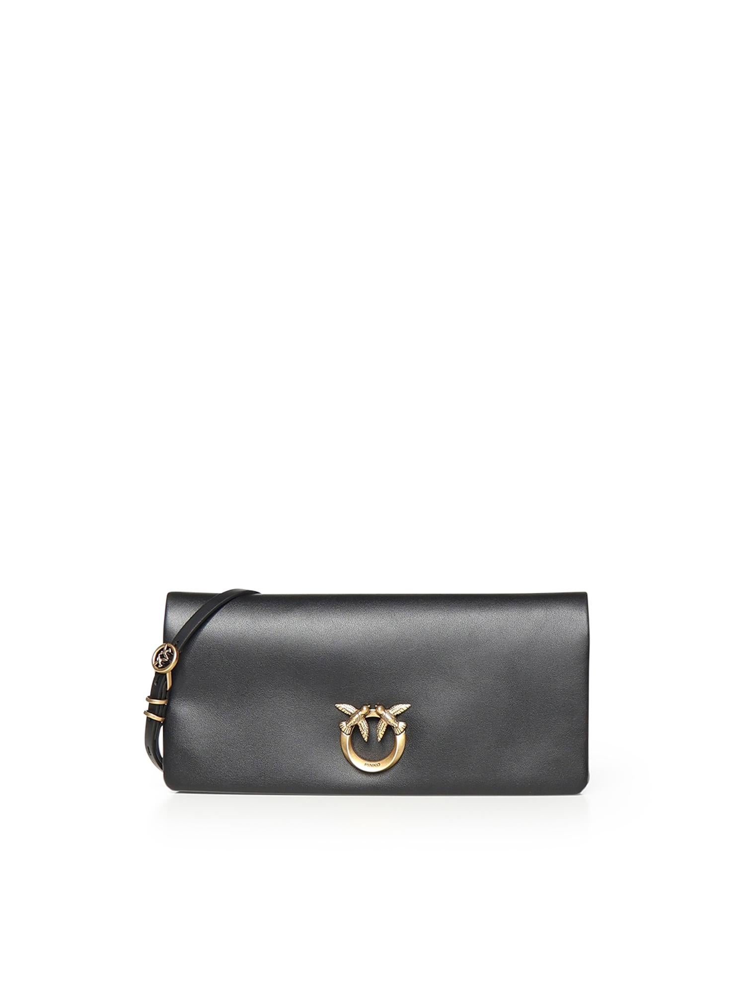 Pochette Love Bag Click Soft Horizontal in pelle 106022 A0QOZ99Q PINKO 