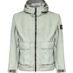 Giacca con cappuccio in nylon con logo L1S154100004 S0A21V0055 STONE ISLAND 