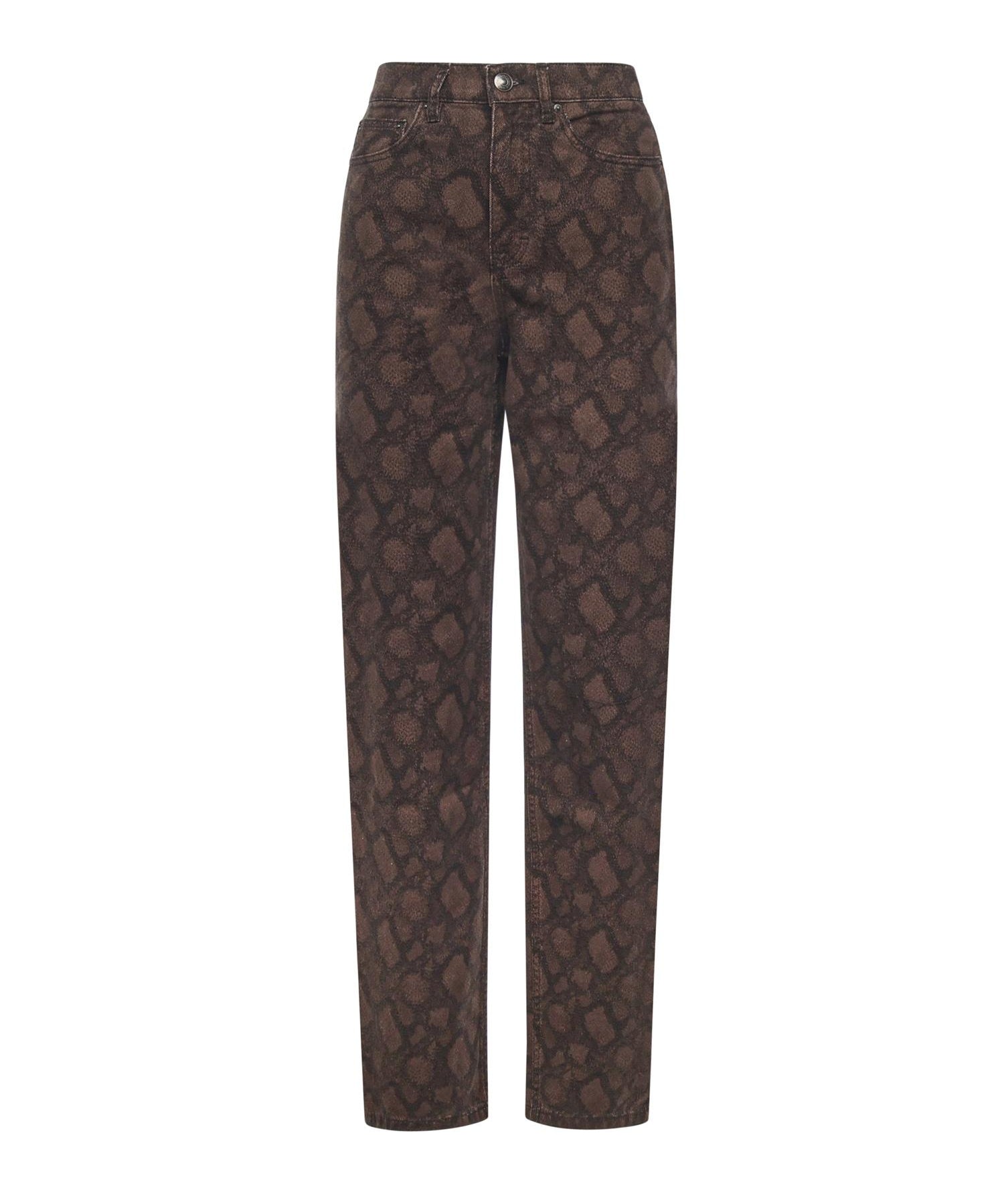 Jeans dritti con stampa all-over 115000 3074 ROTATE 