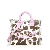 Borsa Colette in canvas di cotone con stampa COL0001 00327L MC2 SAINT BARTH 
