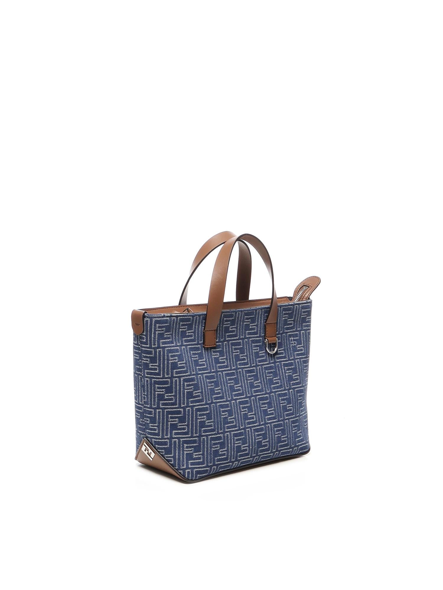Borsa a mano small FF 7VA658 AUGOF1SCG FENDI 